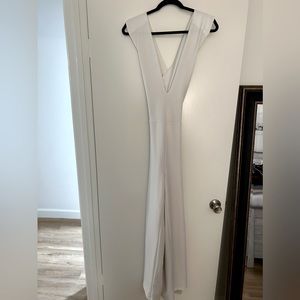 White LULU jumpsuit
